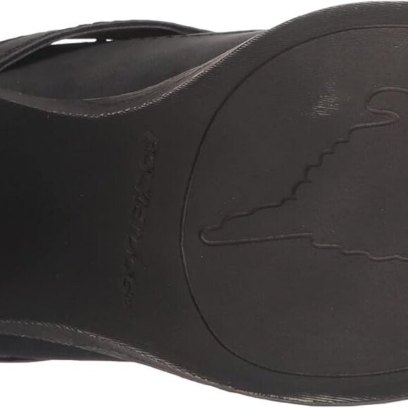 Women’s Modern Ankle Boot with Pull-Up Tabs - Black - 6 - Synthetic - Rubber - C - Picture 4 of 8